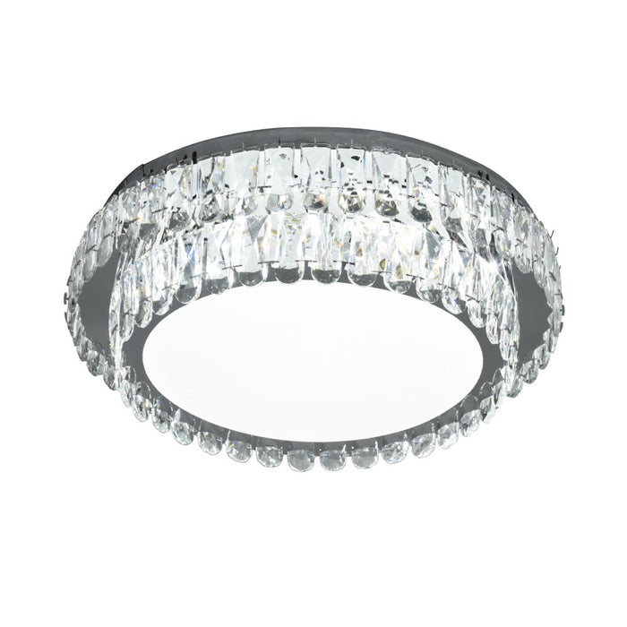 Virelle 60W Tri-Colour Dimmable Crystal Chandelier