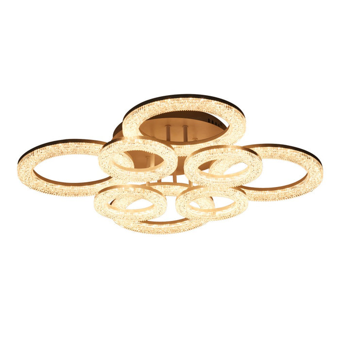 Sarita 104W Tri-Colour Dimmable Ceiling Light – 70 cm