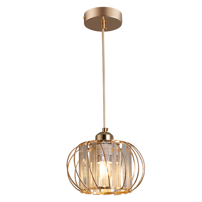 Florelle Crystal Cage Pendant Light