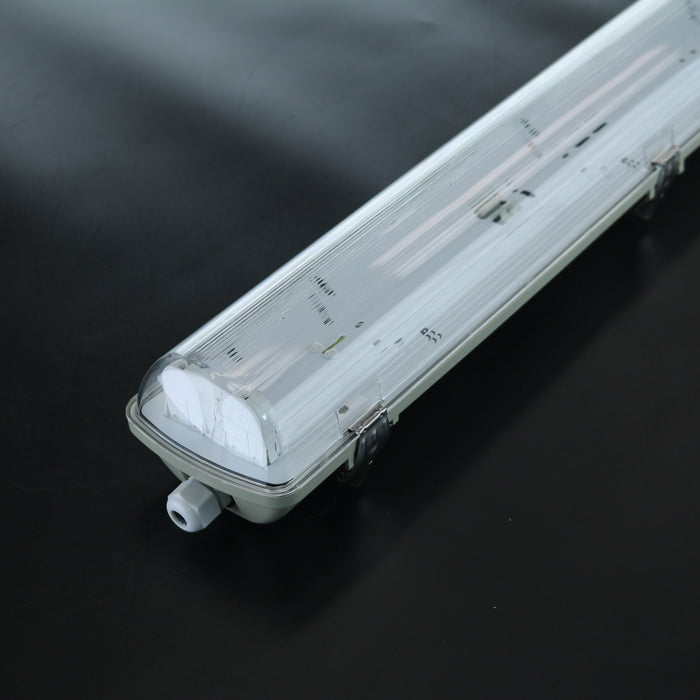 Flexon 36W 1200mm IP65 LED Twin Tri-Proof Batten Light 6500K DIY with 1.5 m AU Plug