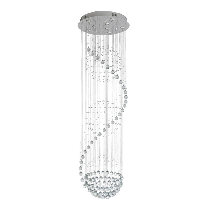 Lunarelle Grand Spiral Crystal Chandelier 3CCT – 60cm / 80cm