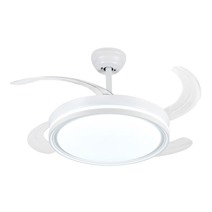 Windora Thalora 42" Modern DC Ceiling Fan w/ 3CCT LED Remote Control
