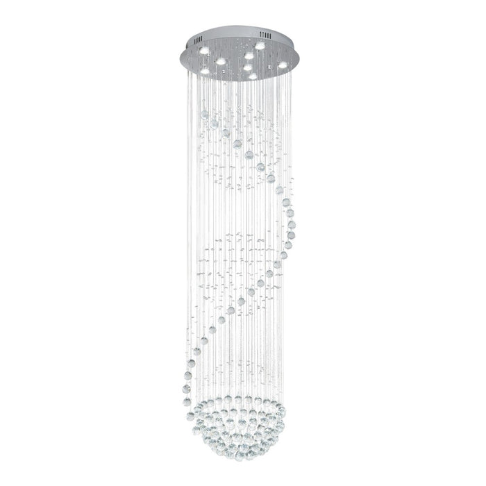 Lunarelle Grand Spiral Crystal Chandelier 3CCT – 60cm / 80cm