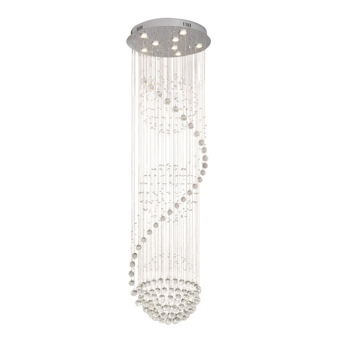 Lunarelle Grand Spiral Crystal Chandelier 3CCT – 60cm / 80cm
