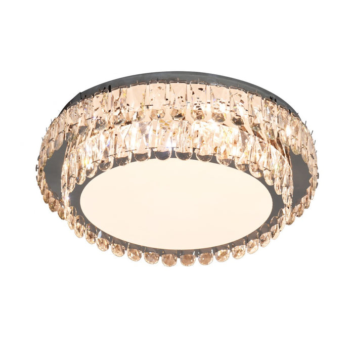 Virelle 60W Tri-Colour Dimmable Crystal Chandelier