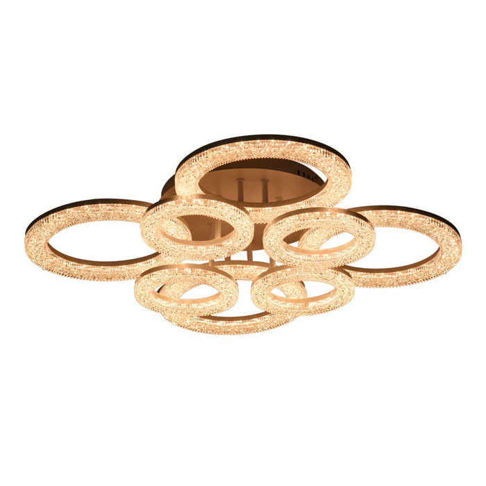Sarita 104W Tri-Colour Dimmable Ceiling Light – 70 cm