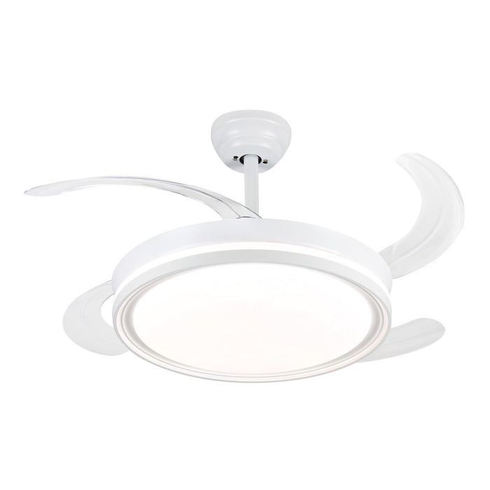 Windora Thalora 42" Modern DC Ceiling Fan w/ 3CCT LED Remote Control