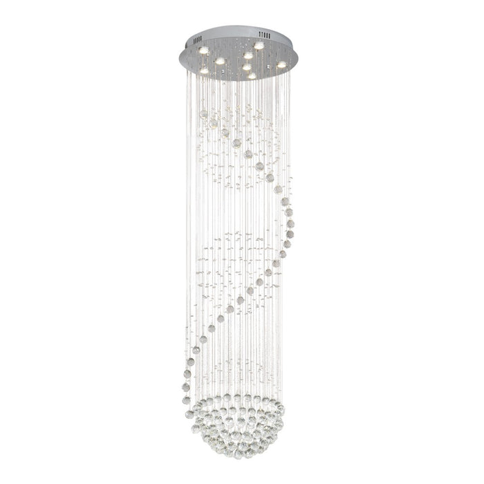 Lunarelle Grand Spiral Crystal Chandelier 3CCT – 60cm / 80cm