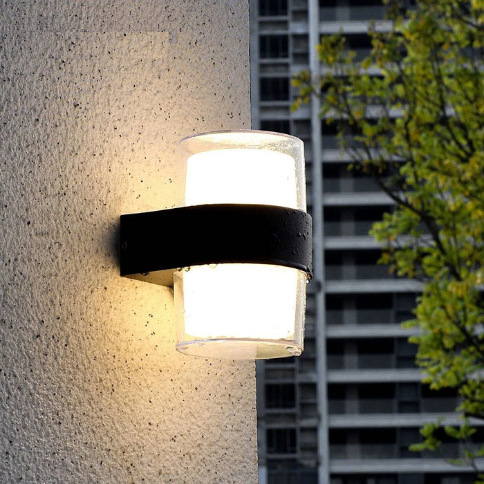 Luna Curve Outdoor LED Wall Light – 10W 6000K
