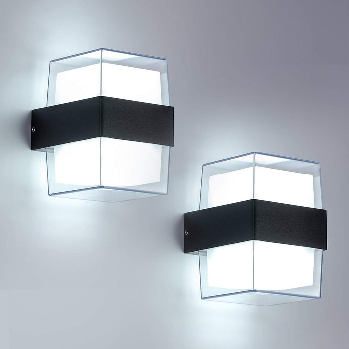 Luna Block LED Wall Light – 10W 6000K
