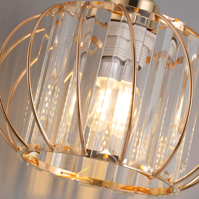 Sleek Glass Pendant Light