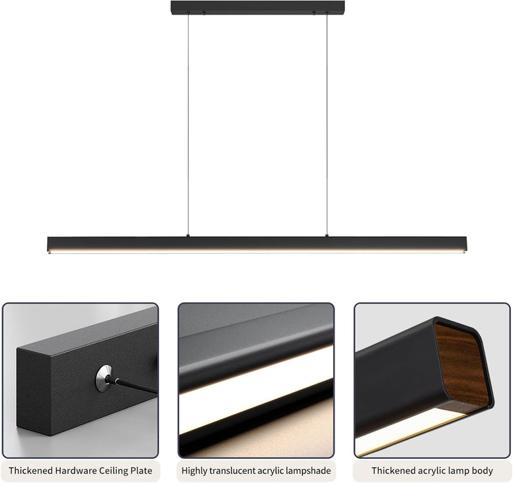 Arcus Linear LED Pendant Light – Tri-Colour Adjustable 120/150cm