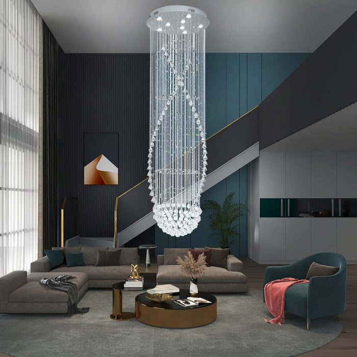 Marcellia Teardrop Chandelier 3CCT – 50cm / 60cm / 80cm