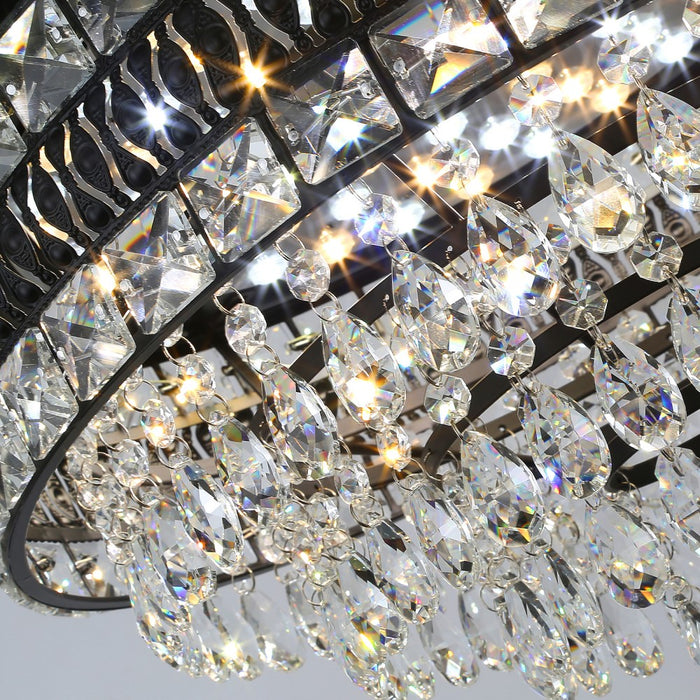 Windora Valencia 42" Crystal Chandelier DC Ceiling Fan w/ 3CCT Dimmable LED