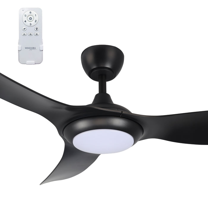 Windora Vanta 52" Modern DC Ceiling Fan with 3CCT LED Dimmable Light