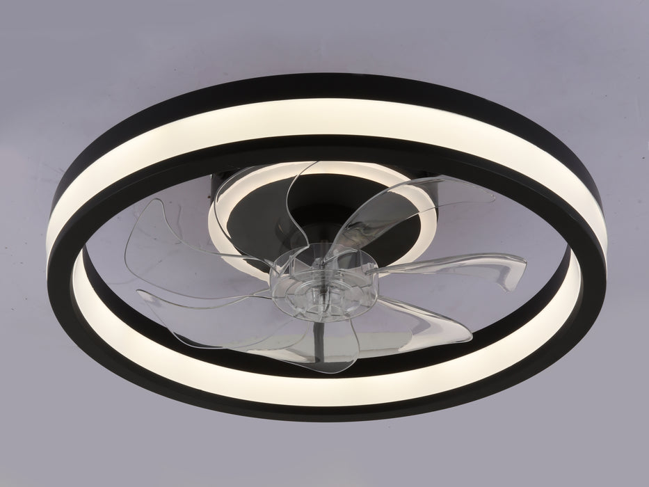 Windora Aelric 47cm LED DC Ceiling Fan with 3CCT Dimmable Light & Remote Control