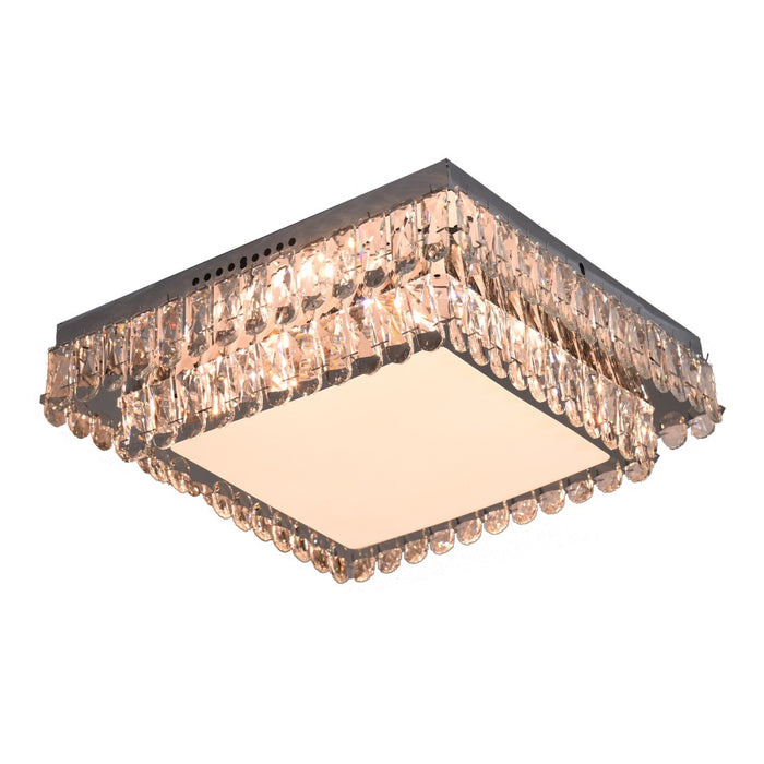 Cyrilla 60W Tri-Colour Dimmable Crystal Chandelier