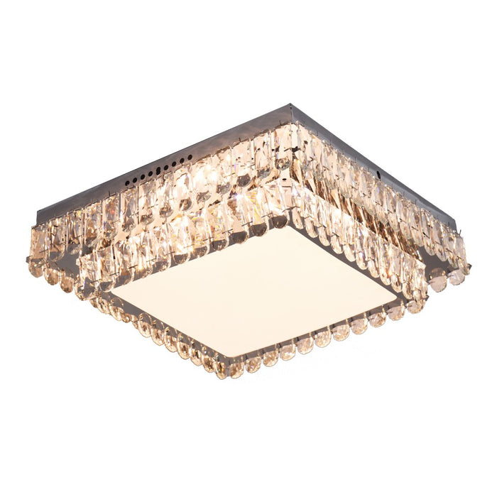 Cyrilla 60W Tri-Colour Dimmable Crystal Chandelier