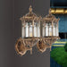 Venice antique bronze exterior wall light, IP54