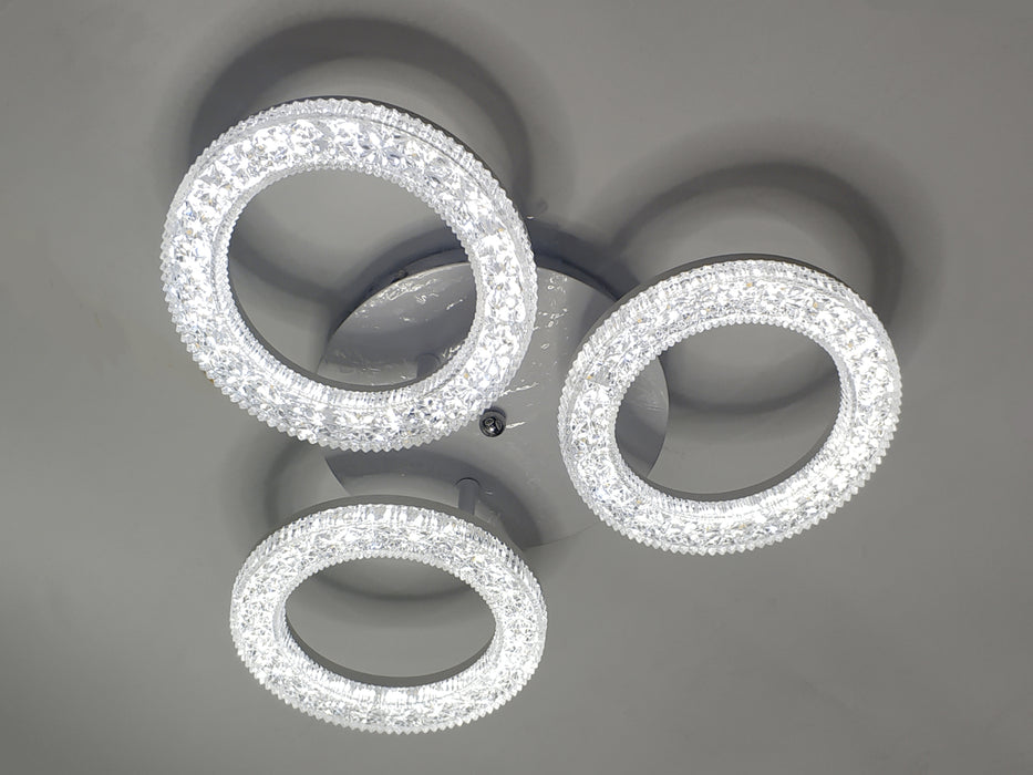 Halo 30W Tri-Colour Dimmable Ceiling Chandelier