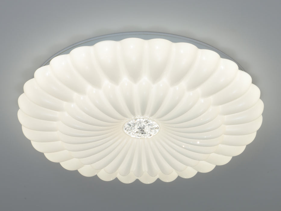 Elvia 24W Tri-Colour Dimmable Ceiling Oyster Light