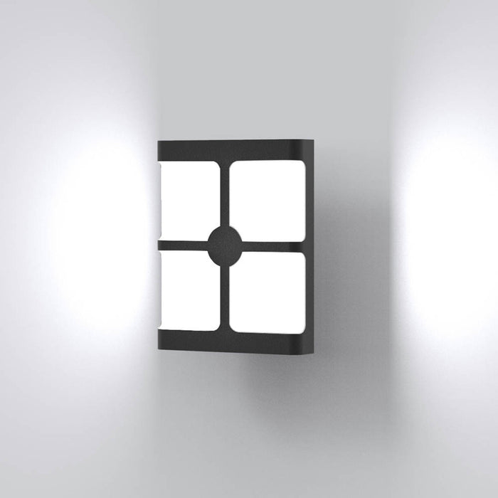 Grid Outdoor LED Wall Light – 24W 7000K