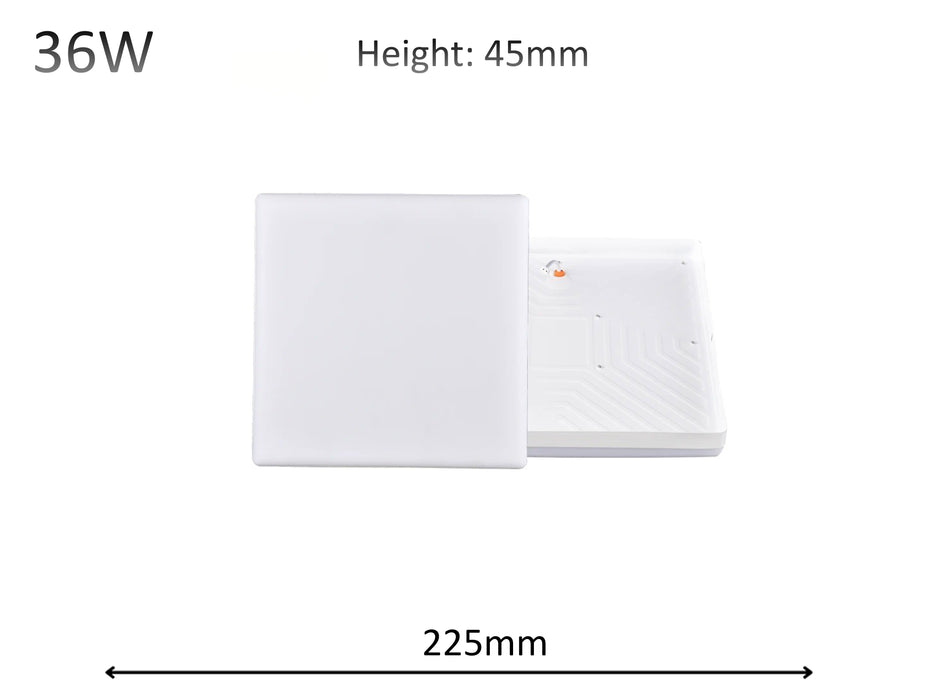Versa 36W/48W Frameless LED Surface Mounted Oyster Ceiling Light