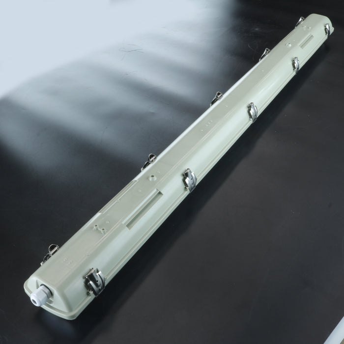 Flexon 36W 1200mm IP65 LED Twin Tri-Proof Batten Light 6500K DIY with 1.5 m AU Plug