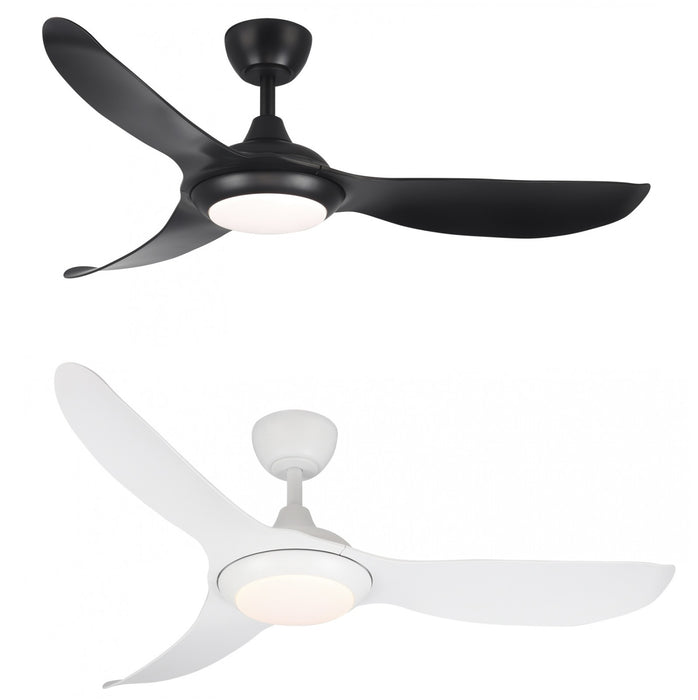 Windora Vanta 52" Modern DC Ceiling Fan with 3CCT LED Dimmable Light