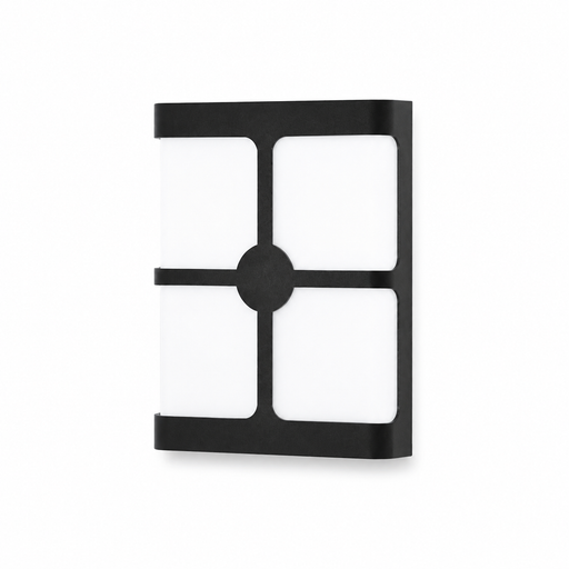 Grid wall light on a white background