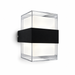 Luna Block wall light on a white background