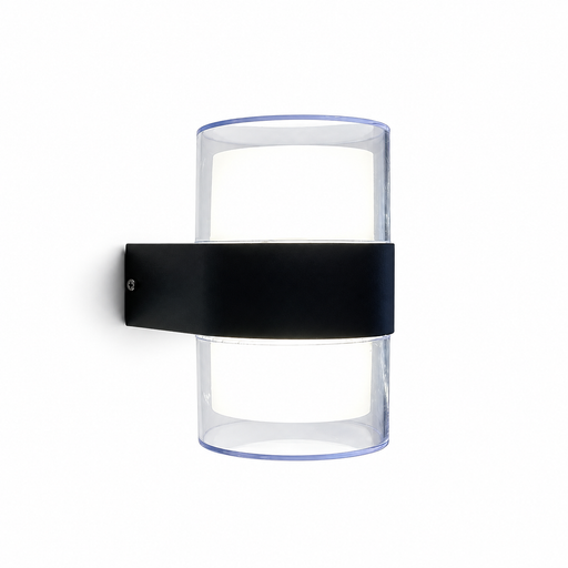 Luna Curve wall light on a white background