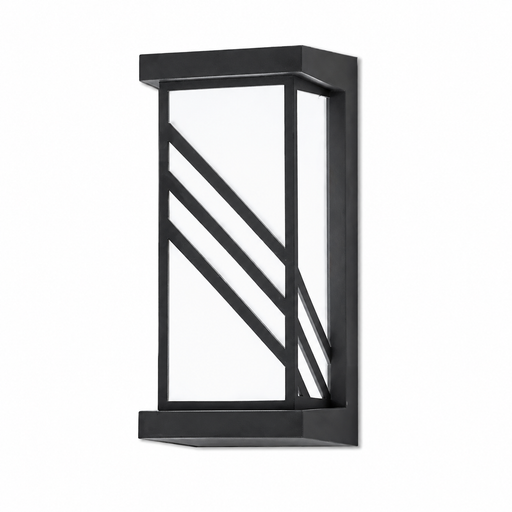 Stria wall light on a white background
